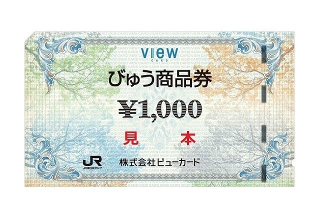 びゅう商品券